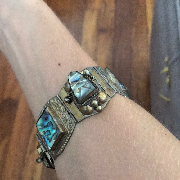 Bracelet - gold with beautiful stones - Picture 7 of 7